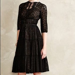 Anthropologie Byron Lars Prairie Dusk Dress